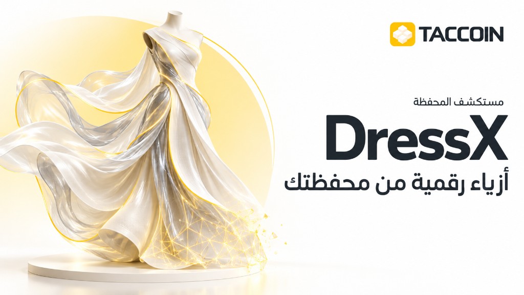DressX: buy digital fashion from the Taccoin wallet